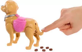 Barbie Spacer z pieskiem czyścioszkiem - tantis.pl