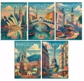 Brulion A6/96K kratka Retro City - tantis.pl