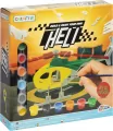 Drewniany helikopter, 6 farb + pędzel - tantis.pl