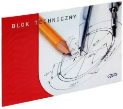 Blok techniczny A4 10 kartek