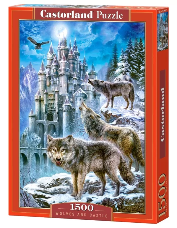 Puzzle 1500. Wilki i zamek - tantis.pl