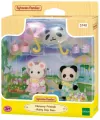 Sylvanian Families Przedszkole Spacer z parasolkami Baby Trio 5748 - tantis.pl