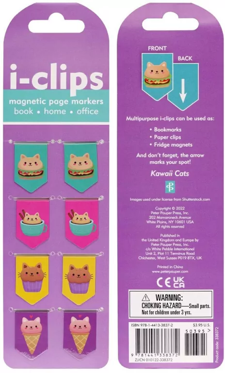 Zakładka magnetyczna Koty Kawaii - tantis.pl