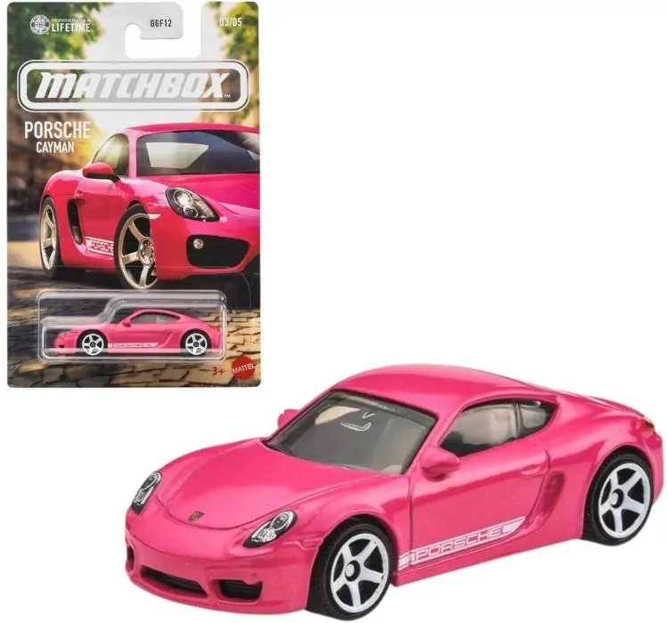 Matchbox exclusive theme 1:64 Porsche Cayman - tantis.pl