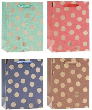Torebka ozdobna 26x32x12cm mix ROZETTE. 1 sztuka - tantis.pl