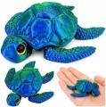 Żółw morski 3D ruchome elementy 8cm - tantis.pl