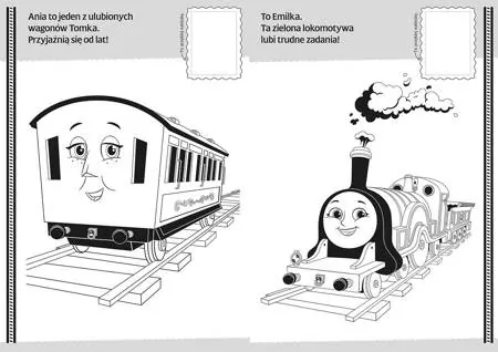 Tomek i przyjaciele. Koloruj i naklejaj - tantis.pl