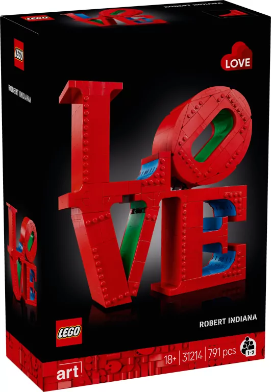 LEGO® Art. LOVE 31214 - tantis.pl