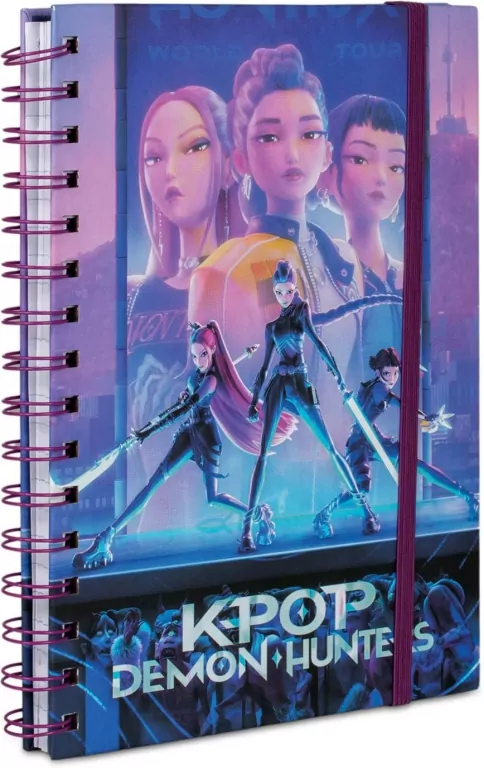 Notatnik A5 K-POP Demon Hunters SR2510683 - tantis.pl