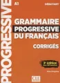 Grammaire progressive du français. Niveau débutant. Corrigés - tantis.pl