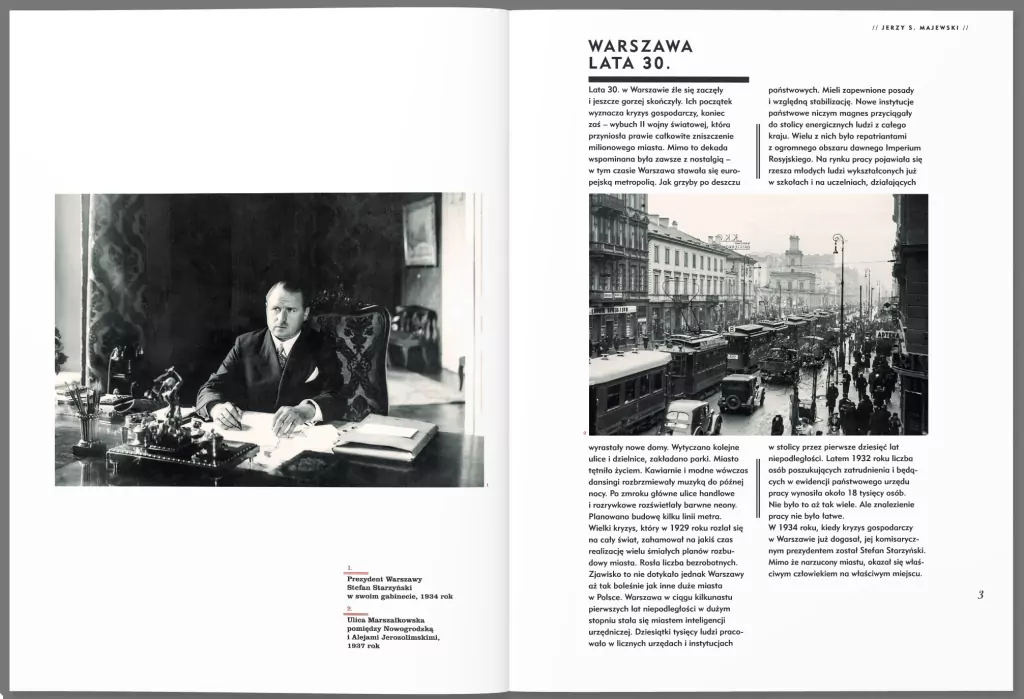 Warszawa lata 30. Foto retro - tantis.pl