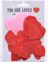 Serduszka dekoracyjne mix