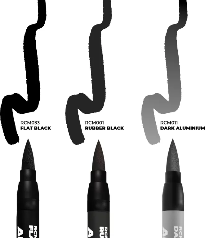 AK Interactive: Real Colors Markers - RCM102 - Set - Wheels (3) - tantis.pl