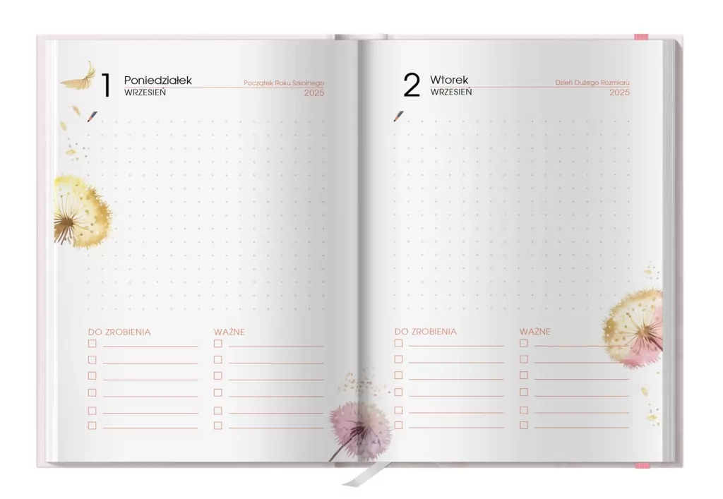 Kalendarz szkolny planner 2025/2026 - tantis.pl