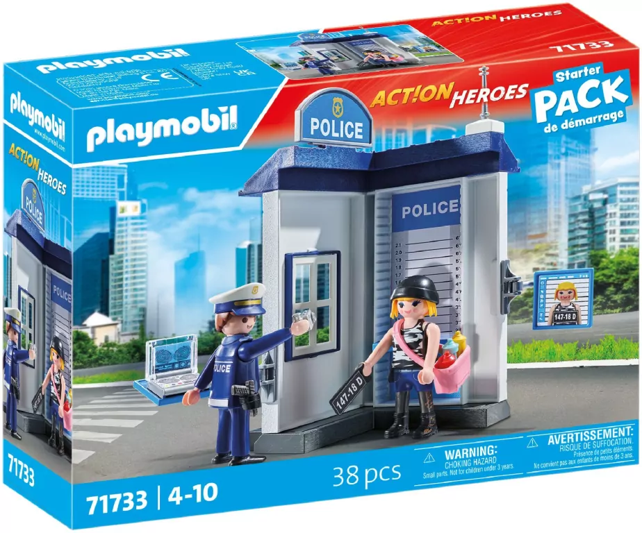 Playmobil Policyjny pokój przesłuchań 71733 - tantis.pl