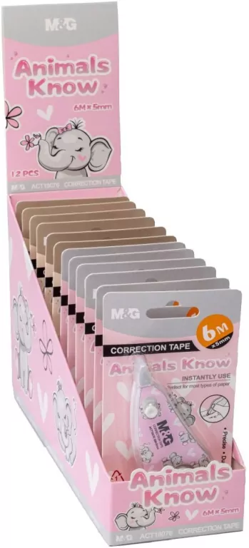 Display Korektor w taśmie Animal Planet MG display 12 szt. - tantis.pl