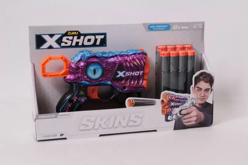 Wyrzutnia SKINS MENACE (8 Strzałek) wzór Enigma - tantis.pl