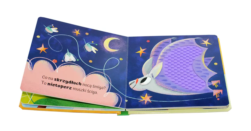 Las. Dotykam, poznaję. Książeczka sensoryczna - tantis.pl