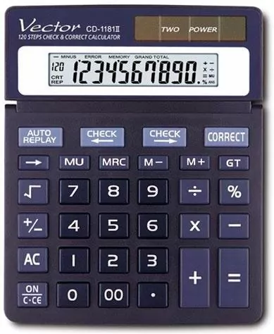 Kalkulator Vector KAV CD-1181II - tantis.pl