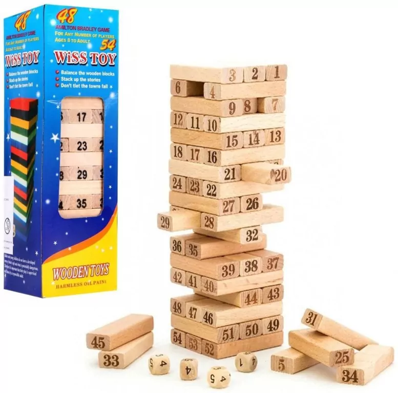 Gra wieża drewniana - tantis.pl