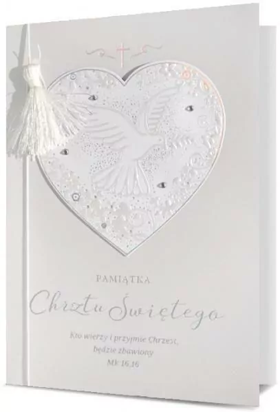 Karnet okolicznościowy B6. Chrzest. Pan Dragon - tantis.pl