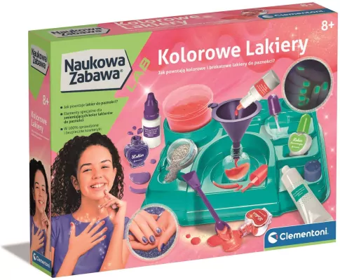 Kolorowe lakiery. Naukowa zabawa