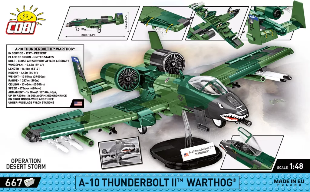Armed Forces A-10 Thunderbolt II Warthog - tantis.pl