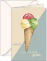 Karnet B6 + koperta. Lody - tantis.pl