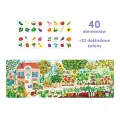 CzuCzu. Puzzle. Co rośnie w ogródku. 40 el. - tantis.pl