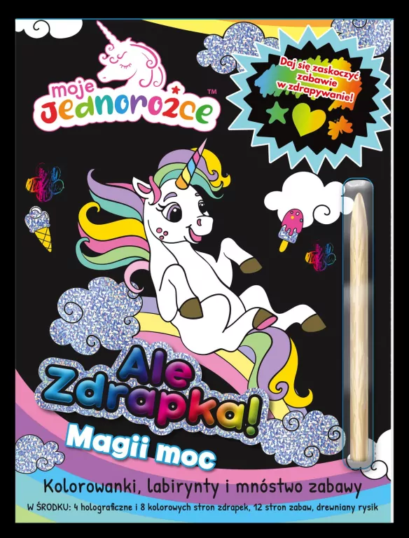 Moje Jednorożce. Ale zdrapka. Magii moc - tantis.pl