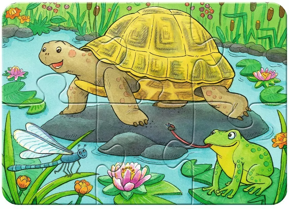 Puzzle 2/4/6/8 Cute Pets - tantis.pl