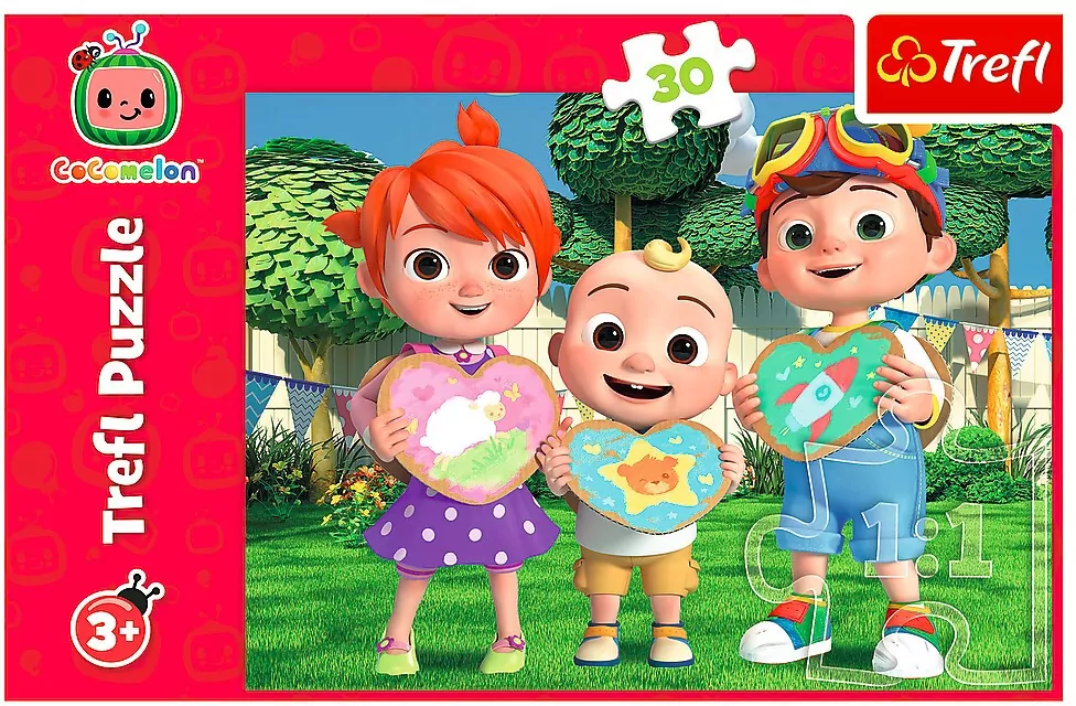 Puzzle 30. Cocomelon Bawmy się razem - tantis.pl