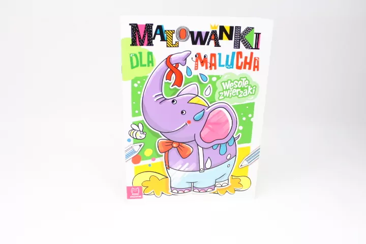 Malowanki dla malucha. Wesołe zwierzaki - tantis.pl