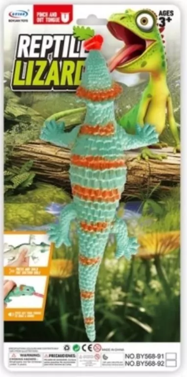 Jaszczurka z wyciąganym językiem 27cm - tantis.pl