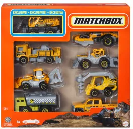 Matchbox Pojazdy 8-pak mix - tantis.pl