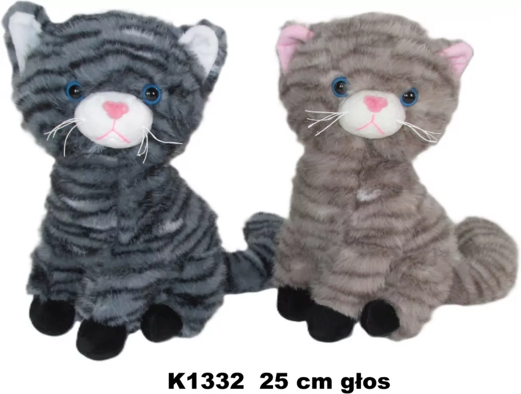 Kot z głosem 25cm MIX - tantis.pl