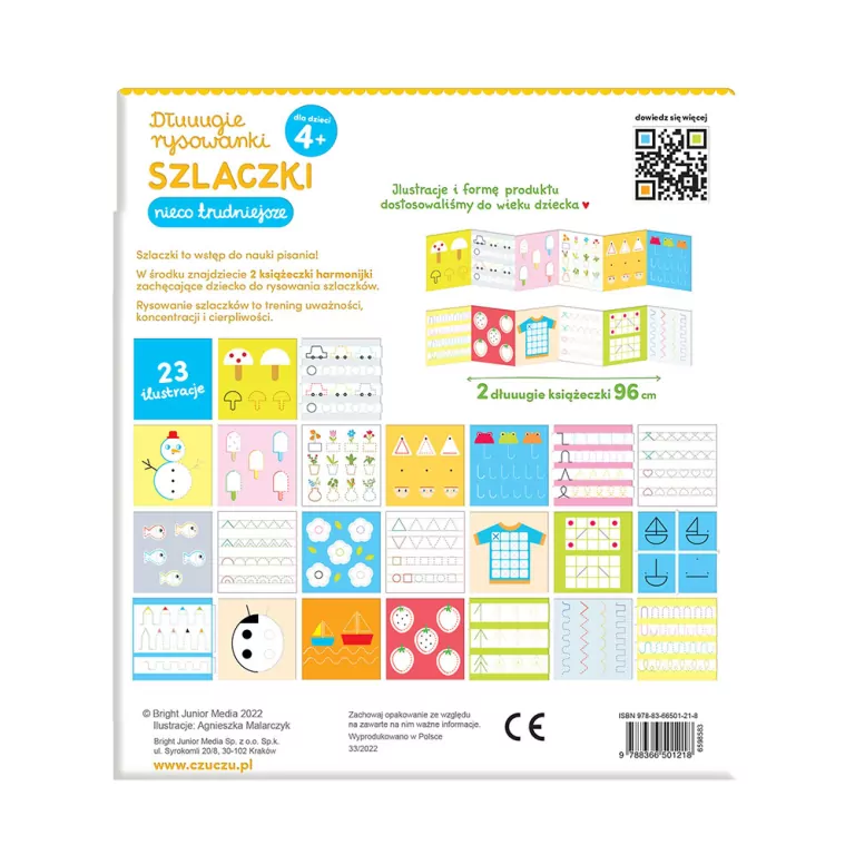 CzuCzu. Rysuję szlaczki nieco trudniejsze. Dłuuugie rysowanki - tantis.pl