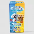 Fluffy Sand 2x70g niebieski/żółty TUBAN - tantis.pl