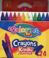 Kredki świecowe 24 kolory - tantis.pl