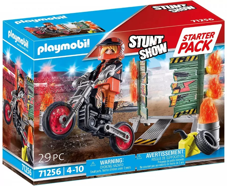 Starter Pack Pokaz kaskaderski ze ścianą ognia. Stuntshow 71256 - tantis.pl
