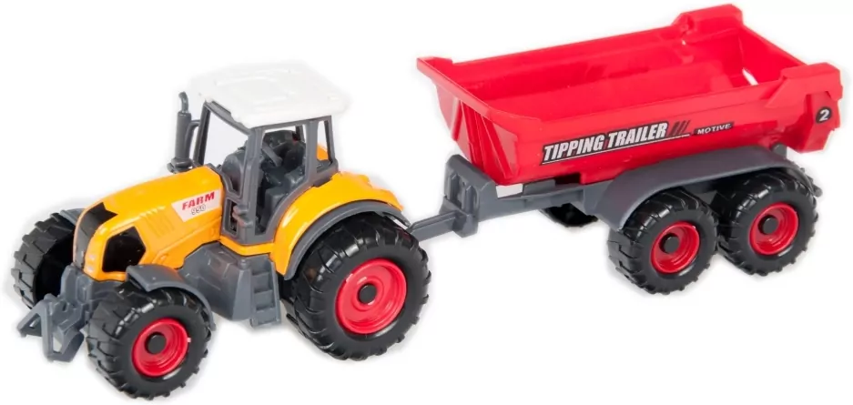 Traktor metalowy Moje Ranczo 22cm - tantis.pl