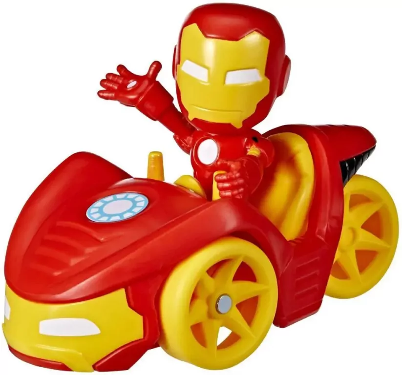 Figurka z pojazdem Spidey i Super-Kumple Iron Man - tantis.pl