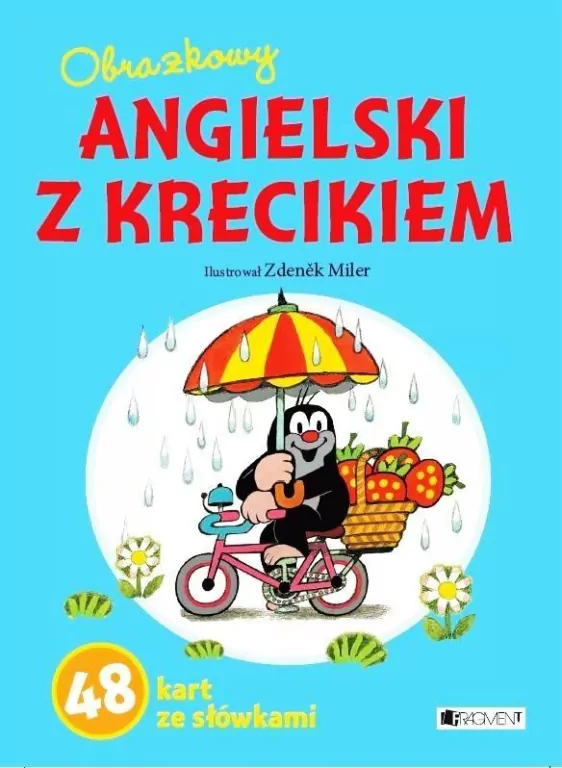 Obrazkowy angielski z Krecikiem. 48 kart ze słówkami - tantis.pl