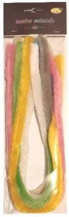 Druty chenille kolorowe pastel 15mm - tantis.pl