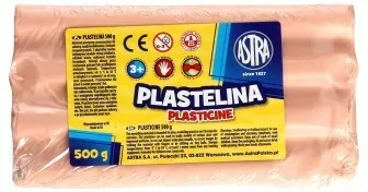 Plastelina 0.5kg, cielista - tantis.pl
