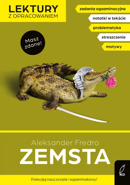 Zemsta. Lektury szkolne z opracowaniem - tantis.pl