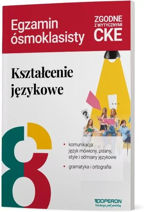 Kształcenie językowe na egzaminie ósmoklasisty - tantis.pl