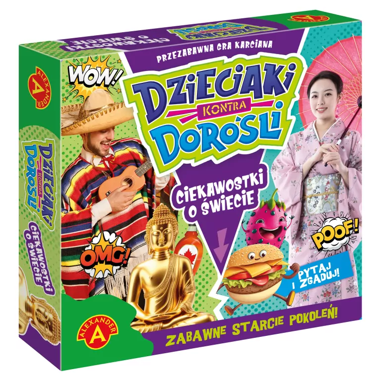 Dzieciaki kontra Dorośli. Ciekawostki o świecie - tantis.pl