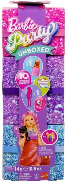 Barbie Party Unboxed Glam Party Stylowe - tantis.pl