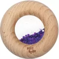 Drewniana zabawka sensoryczna Donut Calm fioletowy - tantis.pl